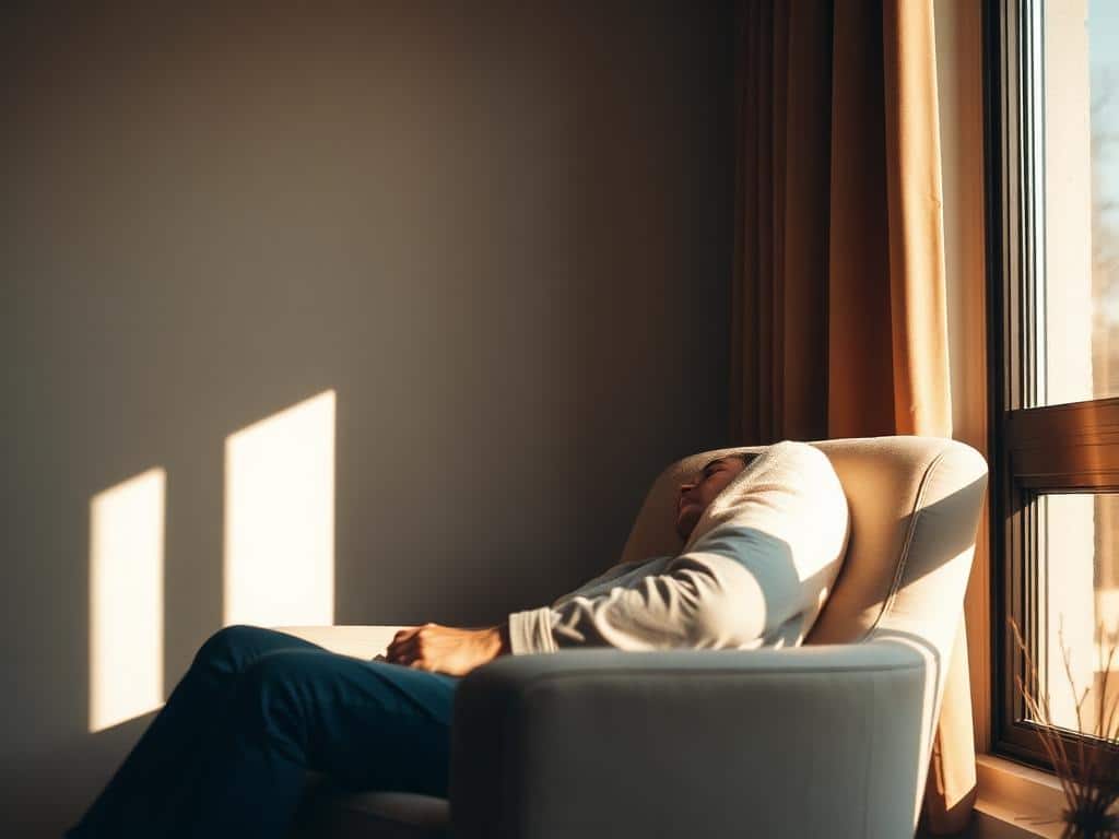 Adult in an individual counseling session with a McKinney therapist